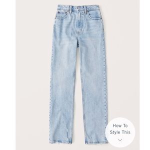 90s Ultra High Rise Straight Jeans